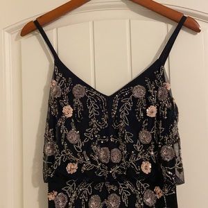 Adrianna Papell beaded gown